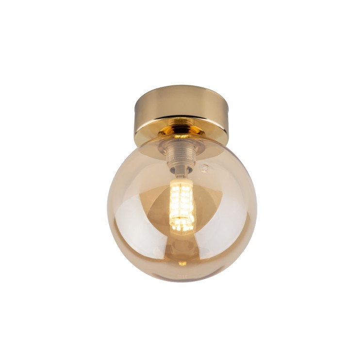 ESTERA GOLD Kinkiet 1 10257 TK Lighting Złoty Bursztynowy