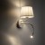 MAJA WHITE Kinkiet 2 E27 + G9 + USB 10204 TK Lighting Biały Biały