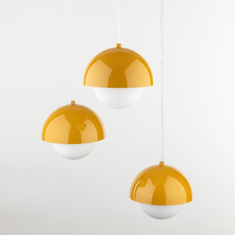 BONO OCHRA Lampa wisząca 3 10266 TK Lighting Ochra Biały