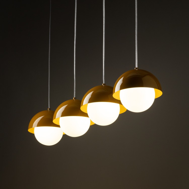 BONO OCHRA Lampa wisząca 4 Listwa 10267 TK Lighting Ochra Biały