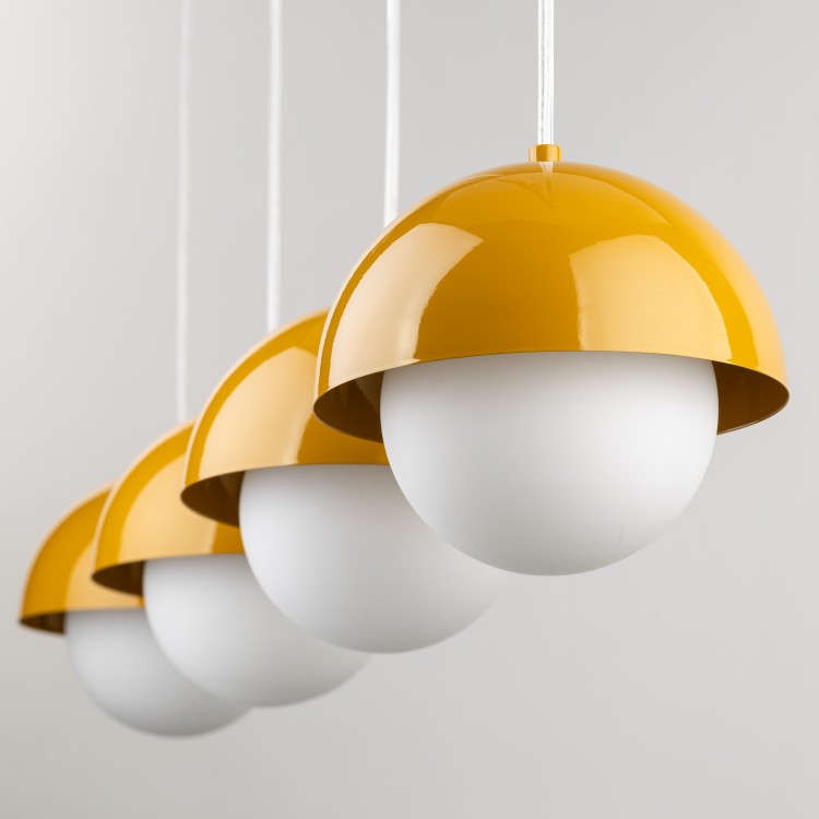 BONO OCHRA Lampa wisząca 4 Listwa 10267 TK Lighting Ochra Biały