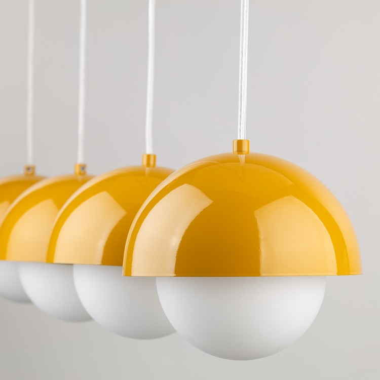 BONO OCHRA Lampa wisząca 4 Listwa 10267 TK Lighting Ochra Biały