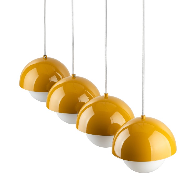 BONO OCHRA Lampa wisząca 4 Listwa 10267 TK Lighting Ochra Biały