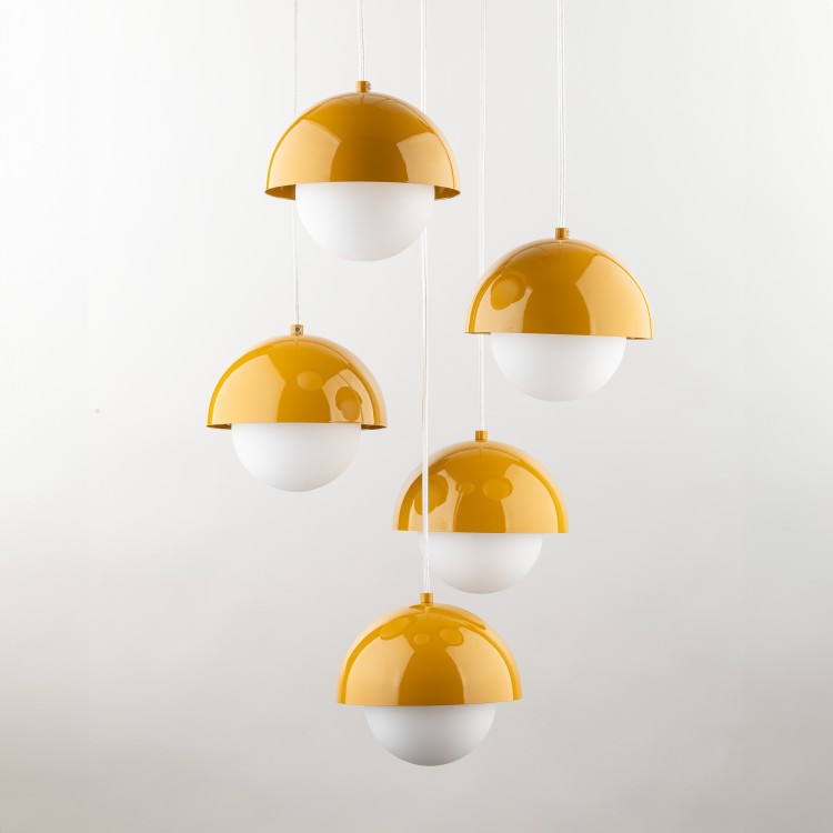BONO OCHRA Lampa wisząca 5 10268 TK Lighting Ochra Biały