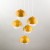 BONO OCHRA Lampa wisząca 5 10268 TK Lighting Ochra Biały