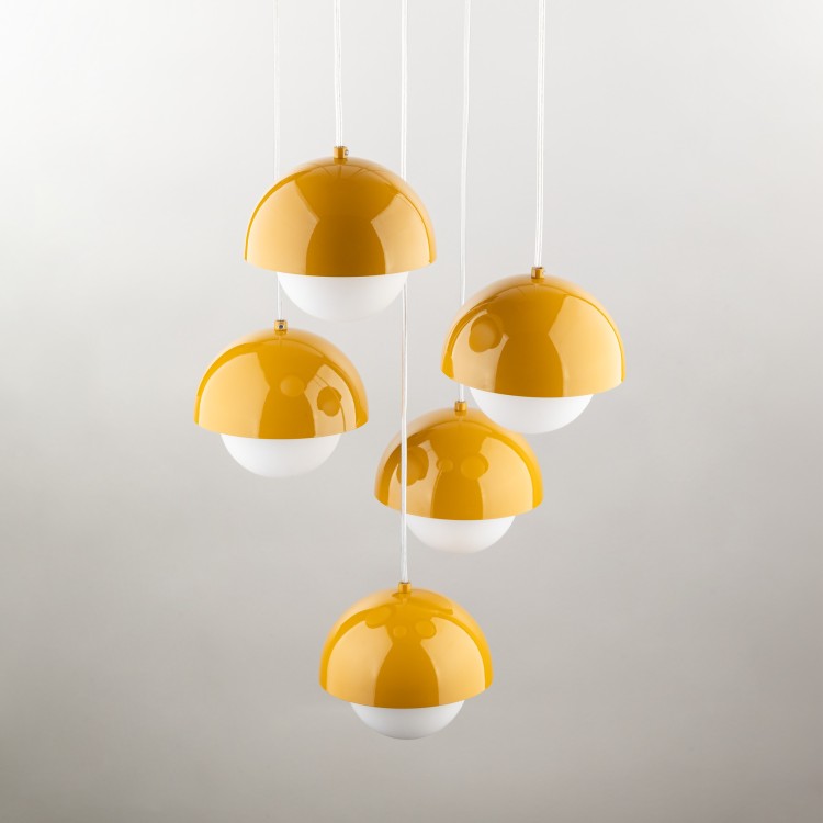 BONO OCHRA Lampa wisząca 5 10268 TK Lighting Ochra Biały