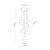 BONO OCHRA Lampa wisząca 5 10268 TK Lighting Ochra Biały