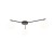 ELTON BLACK Lampa sufitowa 3 10261 TK Lighting Czarny Biały