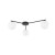 ELTON BLACK Lampa sufitowa 3 10261 TK Lighting Czarny Biały
