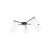 ELTON BLACK Lampa sufitowa 5 10262 TK Lighting Czarny Biały