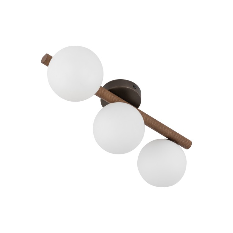 ESTERA WOOD ORZECH Lampa sufitowa 3 10269 TK Lighting Orzech Biały