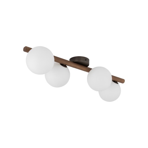 ESTERA WOOD ORZECH Lampa sufitowa 4 10270 TK Lighting Orzech Biały