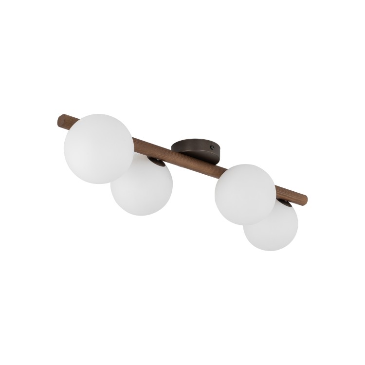 ESTERA WOOD ORZECH Lampa sufitowa 4 10270 TK Lighting Orzech Biały