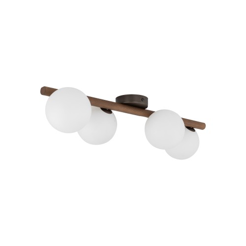 ESTERA WOOD ORZECH Lampa sufitowa 4 10270 TK Lighting Orzech Biały