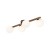 ESTERA WOOD ORZECH Lampa sufitowa 4 10270 TK Lighting Orzech Biały