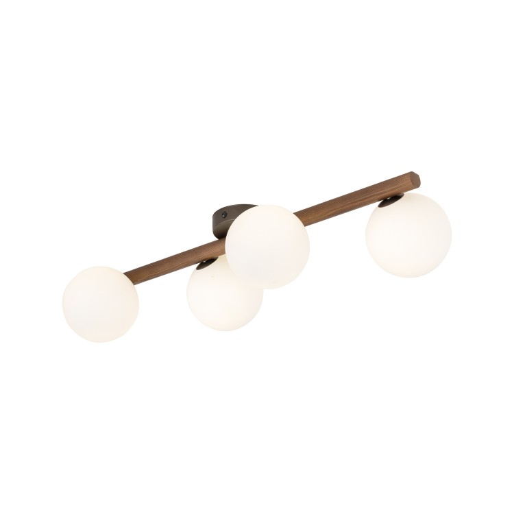 ESTERA WOOD ORZECH Lampa sufitowa 4 10270 TK Lighting Orzech Biały
