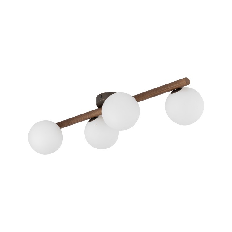 ESTERA WOOD ORZECH Lampa sufitowa 4 10270 TK Lighting Orzech Biały