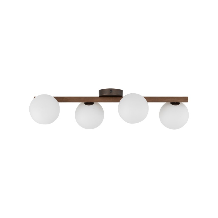 ESTERA WOOD ORZECH Lampa sufitowa 4 10270 TK Lighting Orzech Biały