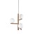 ESTERA WOOD ORZECH Lampa wisząca 3 10271 TK Lighting Orzech Biały