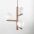 ESTERA WOOD ORZECH Lampa wisząca 3 10271 TK Lighting Orzech Biały