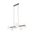 ESTERA WOOD ORZECH Lampa wisząca 7 10272 TK Lighting Orzech Biały