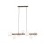 ESTERA WOOD ORZECH Lampa wisząca 7 10272 TK Lighting Orzech Biały