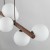 ESTERA WOOD ORZECH Lampa wisząca 9 10273 TK Lighting Orzech Biały