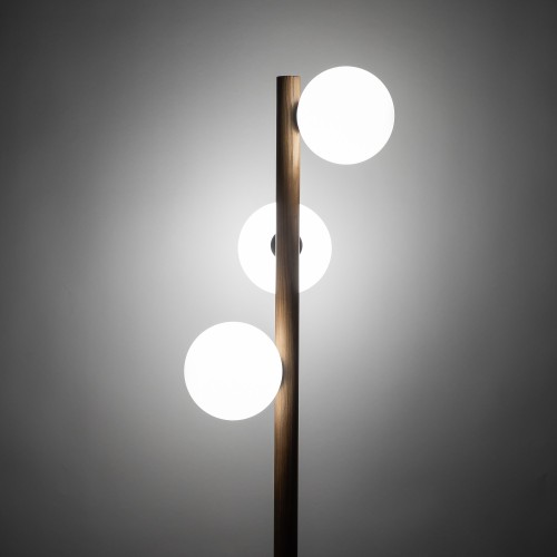 ESTERA WOOD ORZECH Lampa podłogowa 3 16045 TK Lighting Orzech Biały