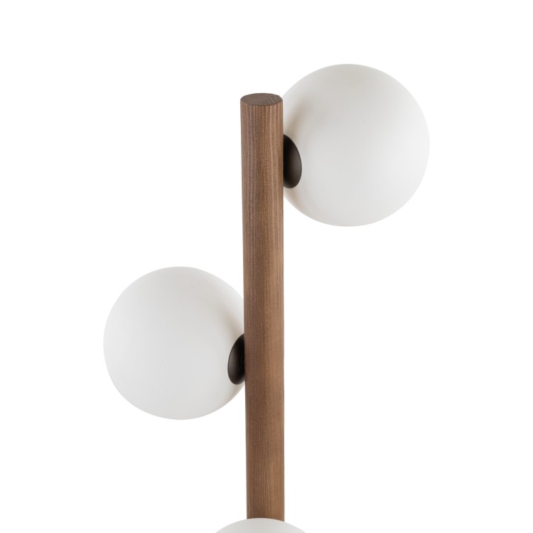 ESTERA WOOD ORZECH Lampa podłogowa 3 16045 TK Lighting Orzech Biały