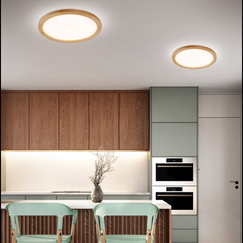 AQUA WOOD BUK 500 45W LED 18008 TK Lighting Buk Biały