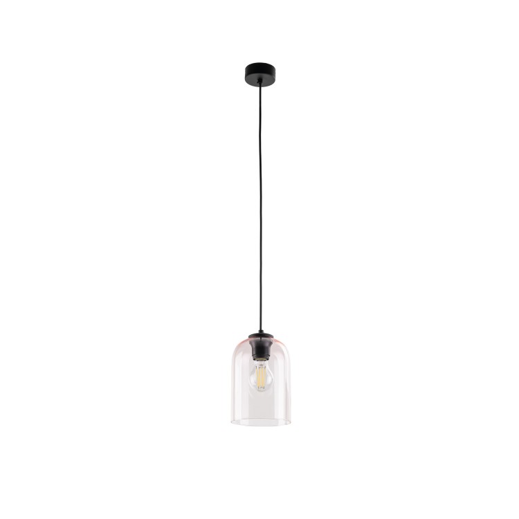 MOLLY PINK Lampa wisząca 1 10296 TK Lighting Czarny Różowy