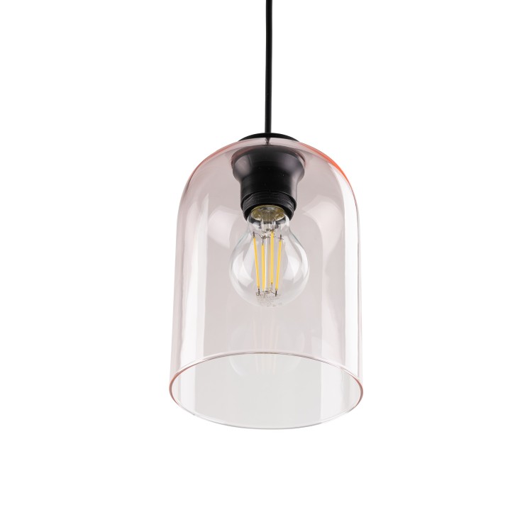 MOLLY PINK Lampa wisząca 1 10296 TK Lighting Czarny Różowy