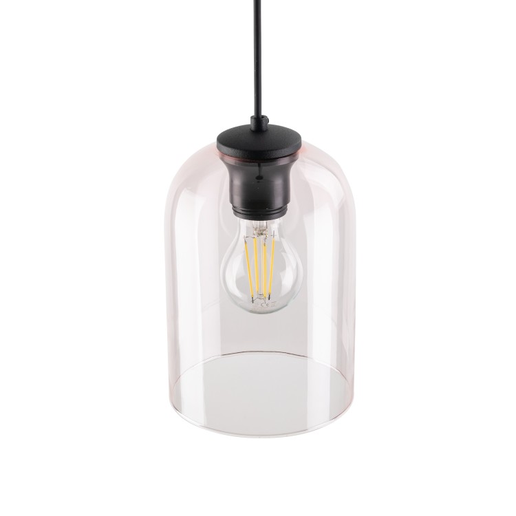 MOLLY PINK Lampa wisząca 1 10296 TK Lighting Czarny Różowy