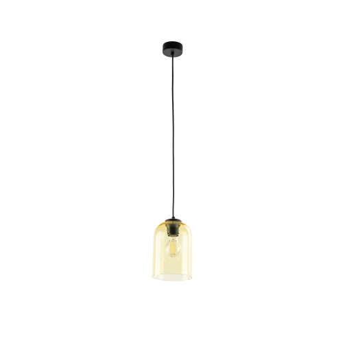 MOLLY YELLOW Lampa wisząca 1 10297 TK Lighting Czarny Żółty