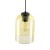 MOLLY YELLOW Lampa wisząca 1 10297 TK Lighting Czarny Żółty