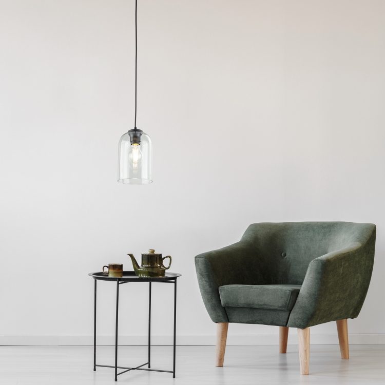 MOLLY GREEN Lampa wisząca 1 10298 TK Lighting Czarny Zielony