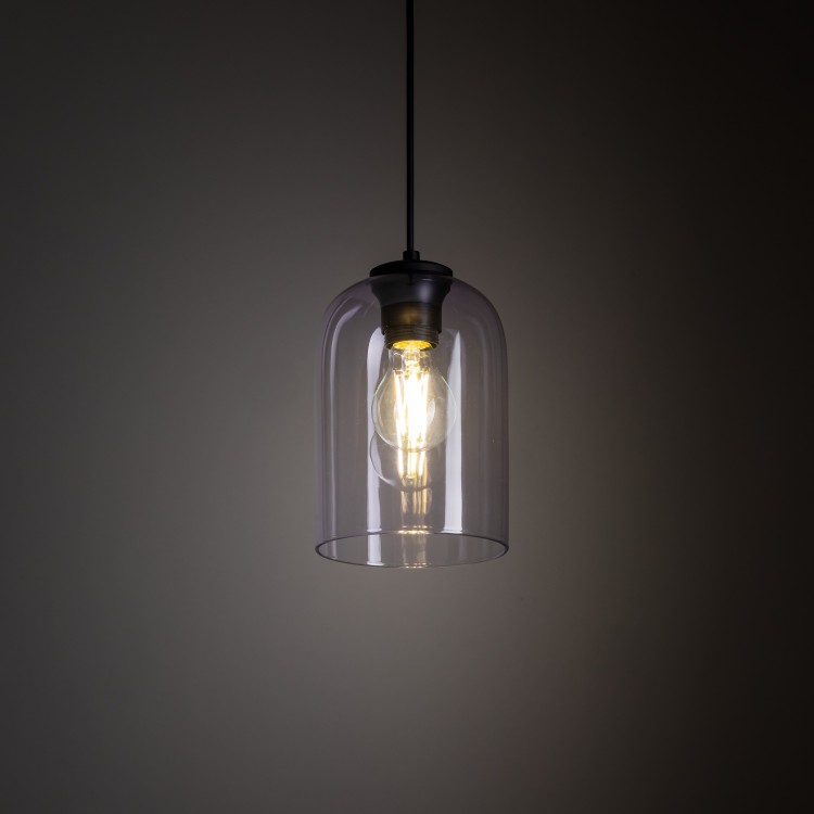 MOLLY PURPLE Lampa wisząca 1 10299 TK Lighting Czarny Fioletowy