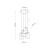 MOLLY Lampa wisząca 4 Koło 10301 TK Lighting Czarny Transparentny, Różowy, Zielony, Fioletowy