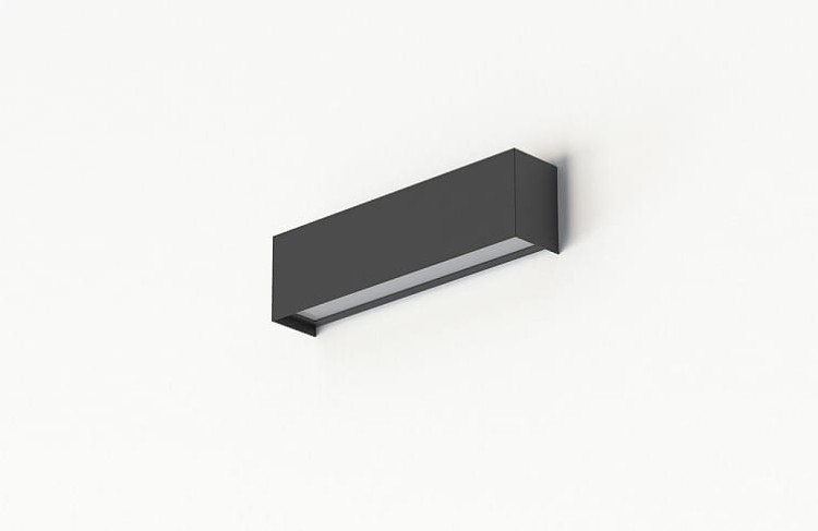 Oprawa liniowa ścienna STRAIGHT WALL XS GRAPHITE 6350 NOWODVORSKI Lighting 26cm E14 Loft nowoczesna oświetleniowa natynkowa kinkiet grafitowy Inspiracje Premium