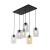 MOLLY Lampa wisząca 6 10302 TK Lighting Czarny Żółty, Transparentny, Różowy, Zielony, Fioletowy