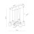 MOLLY Lampa wisząca 8 10303 TK Lighting Czarny Żółty, Transparentny, Różowy, Zielony, Fioletowy