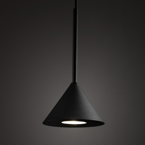 CONO MINI BLACK Lampa wisząca 1 10304 TK Lighting Czarny Czarny