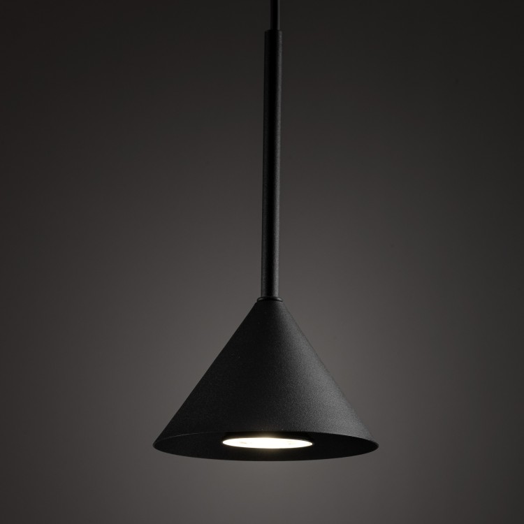 CONO MINI BLACK Lampa wisząca 1 10304 TK Lighting Czarny Czarny