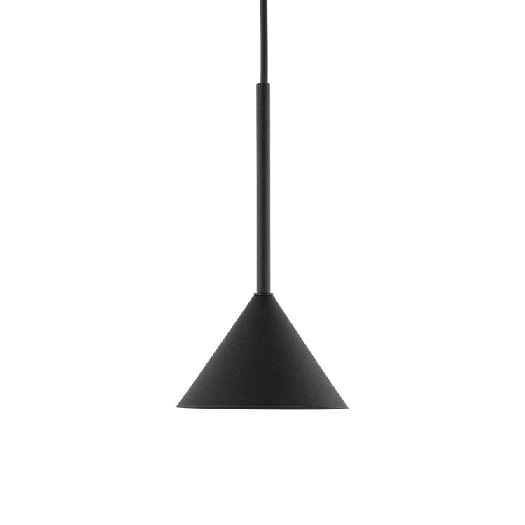 CONO MINI BLACK Lampa wisząca 1 10304 TK Lighting Czarny Czarny