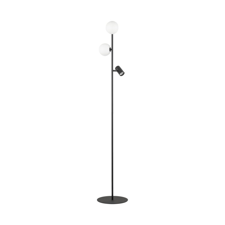 VOX Lampa podłogowa 3 16063 TK Lighting Czarny Biały