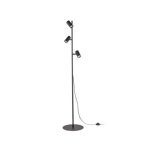 TOP Lampa podłogowa 3 16064 TK Lighting Czarny Czarny