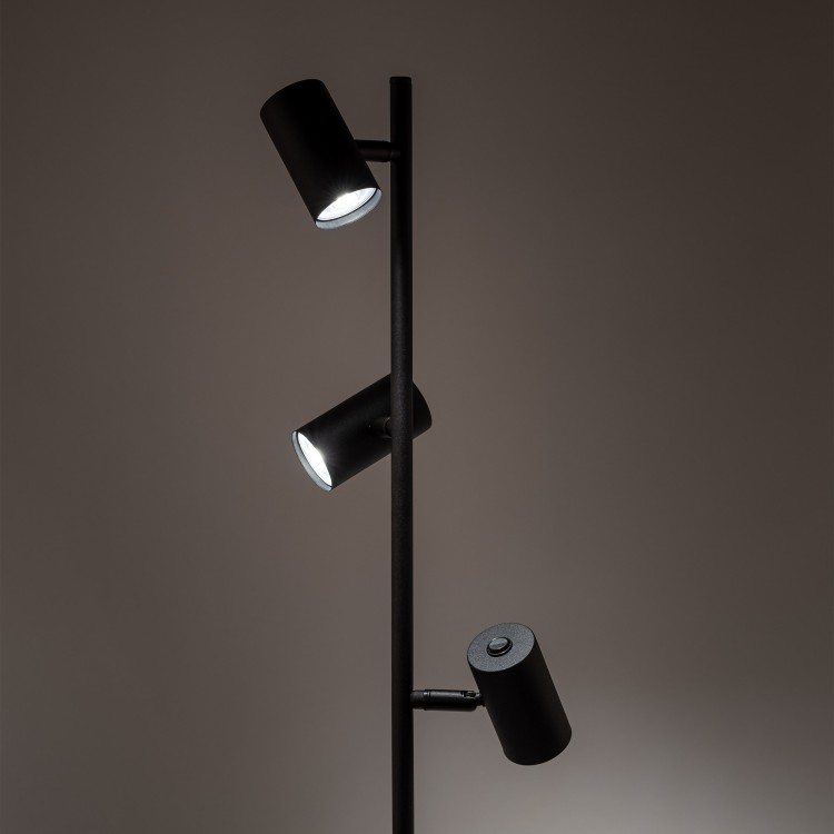 TOP Lampa podłogowa 3 16064 TK Lighting Czarny Czarny