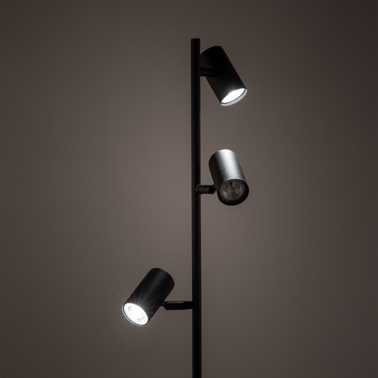 TOP Lampa podłogowa 3 16064 TK Lighting Czarny Czarny