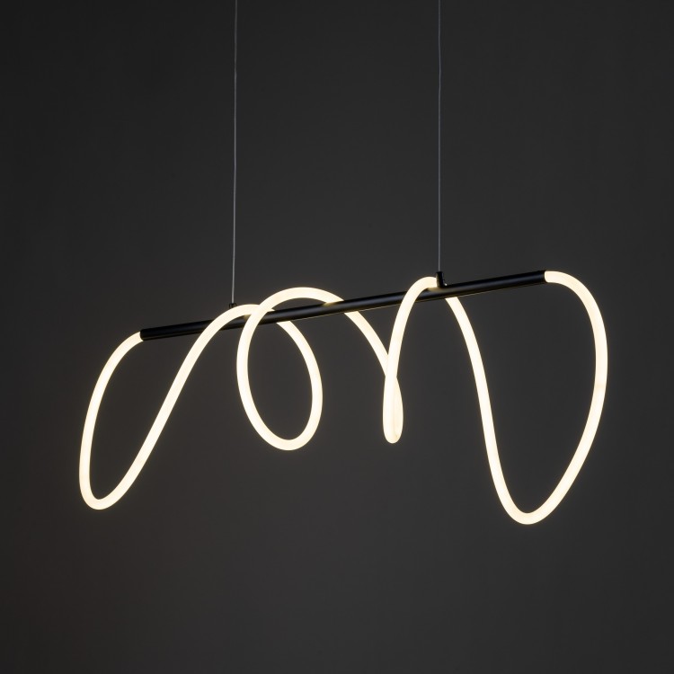 FLEXI LED BLACK 45 W 18007 TK Lighting Czarny giętka lampa wąż elastyczny
