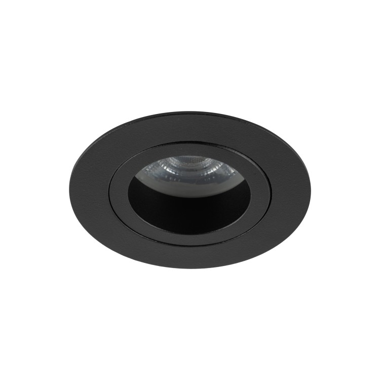 AURA BLACK GU10 10571 TK Lighting Czarny Transparentny